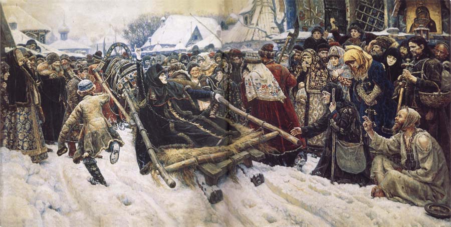 Vasily Surikov Boyarina Morozova